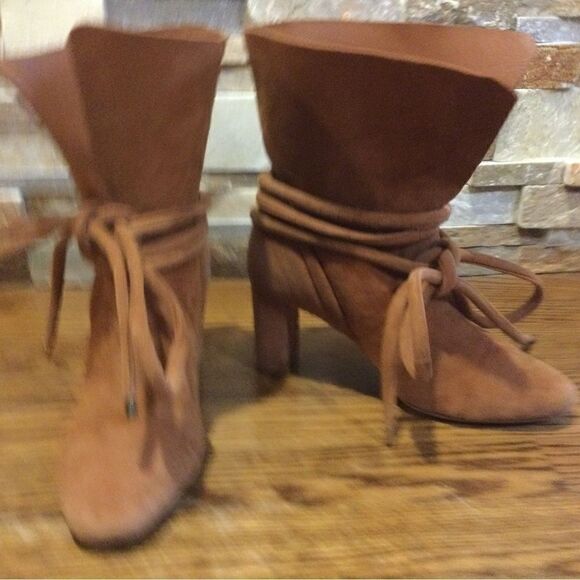 ALEXANDRE BIRMAN Suede Lace-Up Boots - Picture 4 of 11